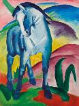 Tower of the Blue Horses, 1913 (Postcard to Else Lasker-Schueler)-Franz Marc-Giclee Print