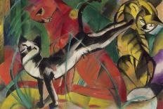 Deer in the Forest I, 1913-Franz Marc-Giclee Print