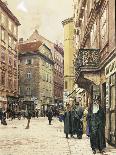 Vienna, the Jewish Quarter, 1905-Franz Poledne-Framed Premier Image Canvas