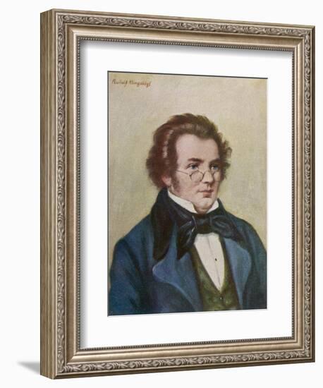 Franz Schubert-Rudolf Klingsbogl-Framed Photographic Print