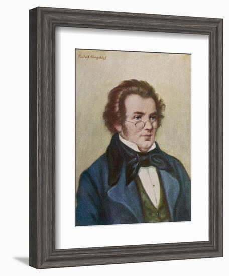 Franz Schubert-Rudolf Klingsbogl-Framed Photographic Print