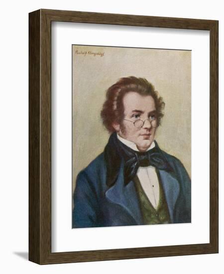 Franz Schubert-Rudolf Klingsbogl-Framed Photographic Print