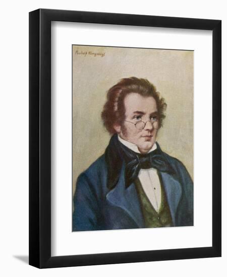 Franz Schubert-Rudolf Klingsbogl-Framed Photographic Print