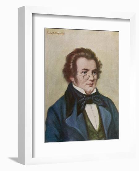 Franz Schubert-Rudolf Klingsbogl-Framed Photographic Print