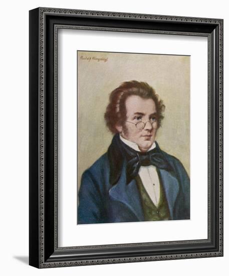 Franz Schubert-Rudolf Klingsbogl-Framed Photographic Print