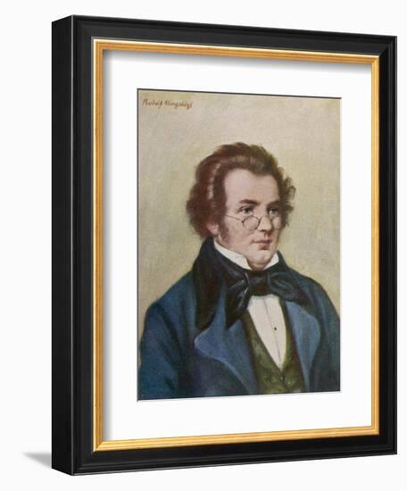 Franz Schubert-Rudolf Klingsbogl-Framed Photographic Print