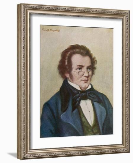 Franz Schubert-Rudolf Klingsbogl-Framed Photographic Print