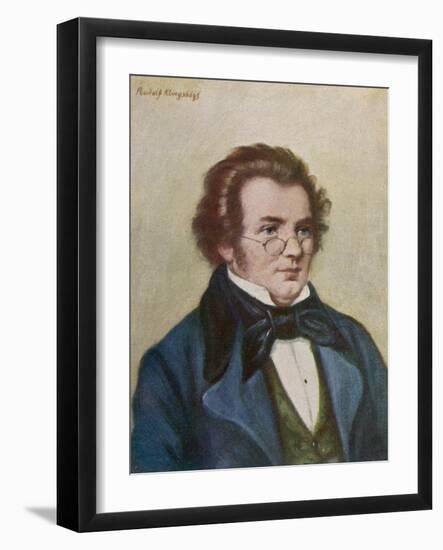 Franz Schubert-Rudolf Klingsbogl-Framed Photographic Print