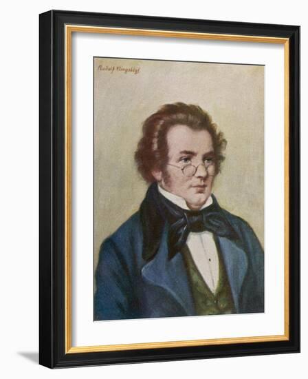 Franz Schubert-Rudolf Klingsbogl-Framed Photographic Print