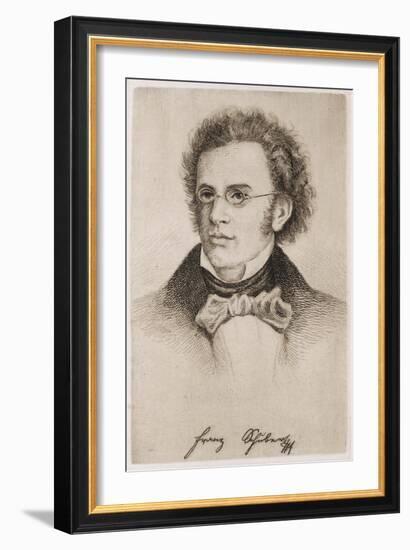 Franz Schubert-null-Framed Art Print