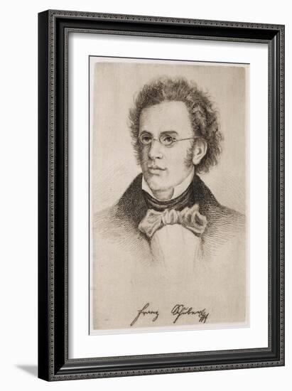 Franz Schubert-null-Framed Premium Giclee Print