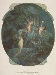 Illustration from Dante's 'Divine Comedy', Inferno, Canto Xxx: 22, 1921 (W/C on Paper)-Franz Von Bayros-Framed Giclee Print