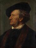 Portrait of the Composer Richard Wagner (1813-188)-Franz Von Lenbach-Framed Giclee Print