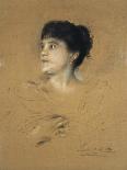 Portrait of the Singer Marcella Sembrich, (1858-193), 1891-Franz Von Lenbach-Giclee Print
