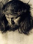 Head of Christ, circa 1890-Franz von Stuck-Framed Giclee Print