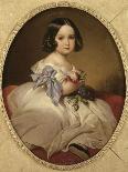 Portrait of Queen Victoria 1859-Franz Xaver Winterhalter-Giclee Print