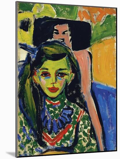 Franzi, 1910-Ernst Ludwig Kirchner-Mounted Giclee Print