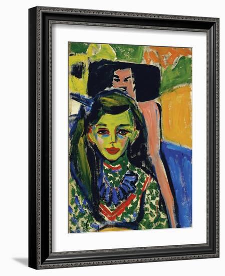 Franzi, 1910-Ernst Ludwig Kirchner-Framed Giclee Print