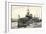 Französisches Kriegsschiff Carnot, Cuirassé-null-Framed Giclee Print