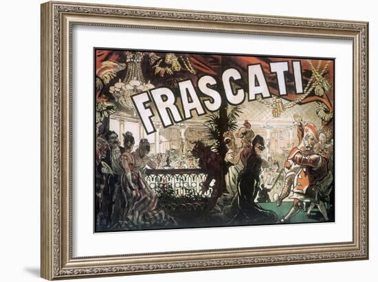 Frascati-Jules Chéret-Framed Giclee Print