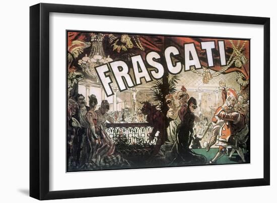 Frascati-Jules Chéret-Framed Giclee Print