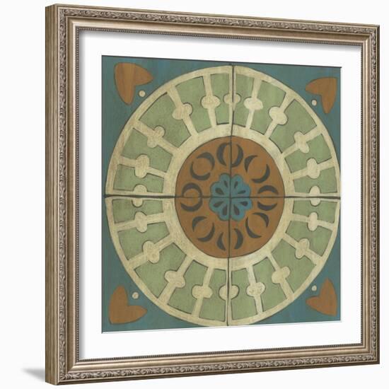 Fraser Tile IX-Chariklia Zarris-Framed Art Print