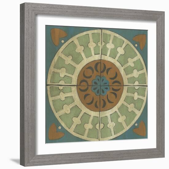 Fraser Tile IX-Chariklia Zarris-Framed Art Print