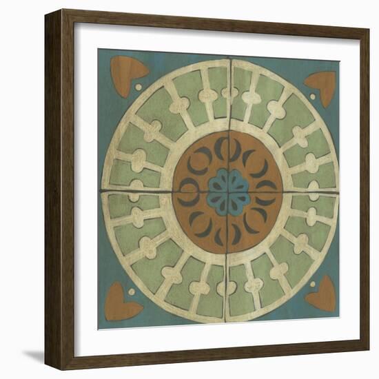 Fraser Tile IX-Chariklia Zarris-Framed Art Print