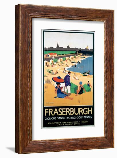 Fraserburgh-null-Framed Art Print