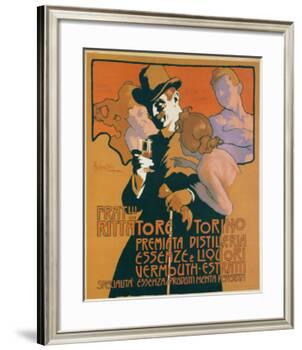 Fratelli Rittatore Torino-Adolfo Hohenstein-Framed Art Print