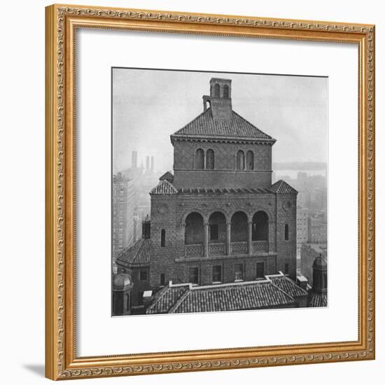 Fraternity Clubs Building, New York City, 1924-Unknown-Framed Photographic Print