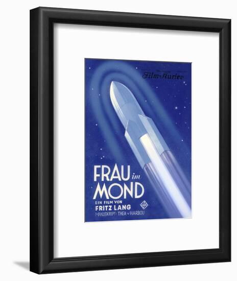 Frau Im Mond Advert, 1929-Detlev Van Ravenswaay-Framed Premium Photographic Print