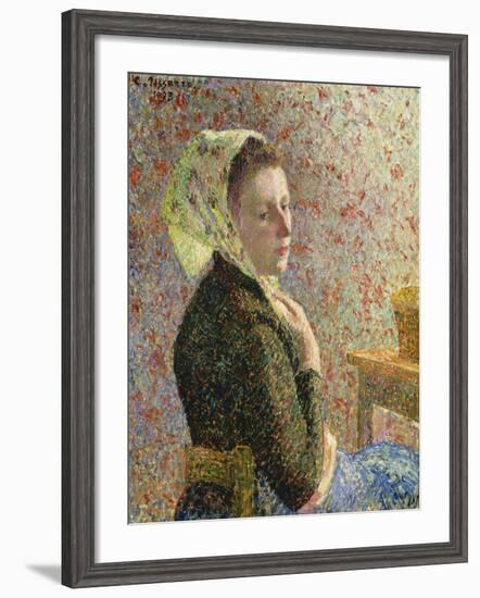 Frau Mit Gruenem Kopftuch, 1893-Canaletto-Framed Giclee Print