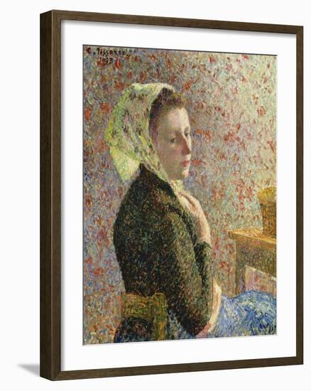 Frau Mit Gruenem Kopftuch, 1893-Canaletto-Framed Giclee Print