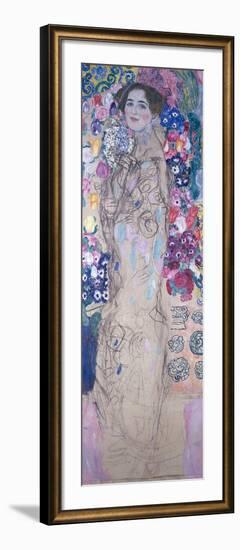 Frauenbildnis 1917/1918-Gustav Klimt-Framed Giclee Print