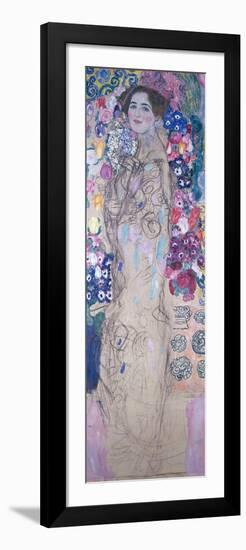 Frauenbildnis 1917/1918-Gustav Klimt-Framed Giclee Print