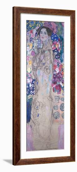 Frauenbildnis 1917/1918-Gustav Klimt-Framed Giclee Print