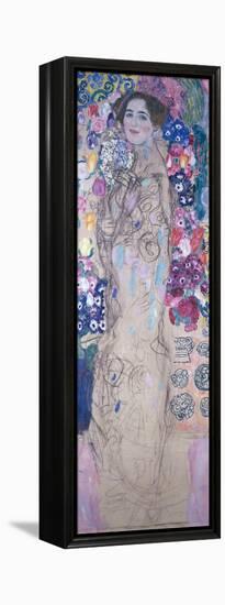 Frauenbildnis 1917/1918-Gustav Klimt-Framed Premier Image Canvas