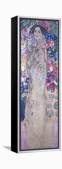 Frauenbildnis 1917/1918-Gustav Klimt-Framed Premier Image Canvas