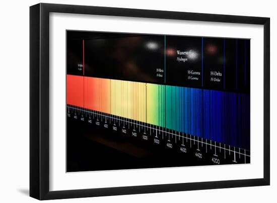 Fraunhofer Lines, Diagram-Detlev Van Ravenswaay-Framed Photographic Print