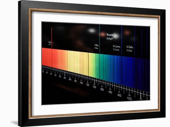 Fraunhofer Lines, Diagram-Detlev Van Ravenswaay-Framed Photographic Print