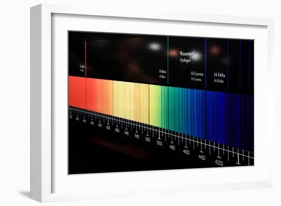 Fraunhofer Lines, Diagram-Detlev Van Ravenswaay-Framed Photographic Print