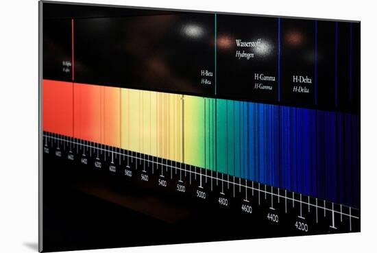 Fraunhofer Lines, Diagram-Detlev Van Ravenswaay-Mounted Photographic Print