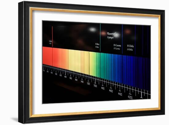 Fraunhofer Lines, Diagram-Detlev Van Ravenswaay-Framed Photographic Print