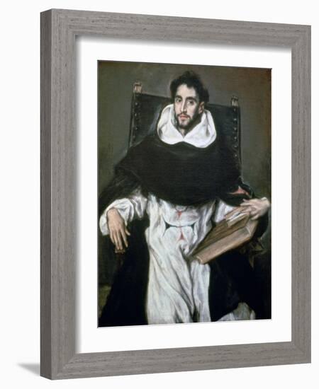 Fray Hortensio Felix Paravicino, 1609-El Greco-Framed Giclee Print