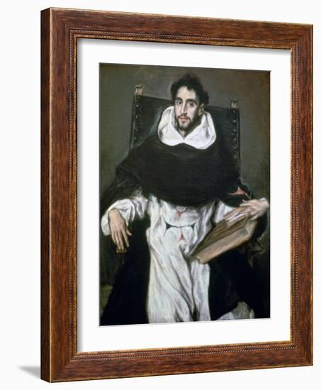 Fray Hortensio Felix Paravicino, 1609-El Greco-Framed Giclee Print