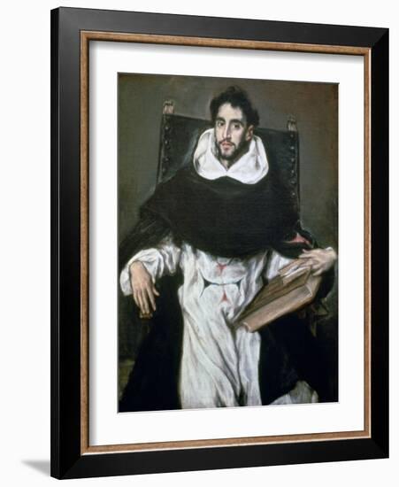 Fray Hortensio Felix Paravicino, 1609-El Greco-Framed Giclee Print