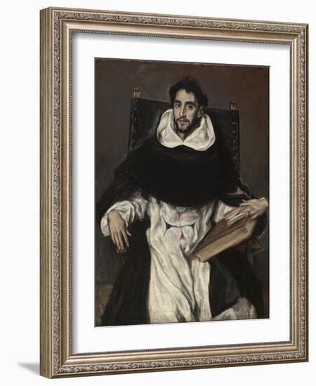 Fray Hortensio Felix Paravicino-El Greco-Framed Photographic Print