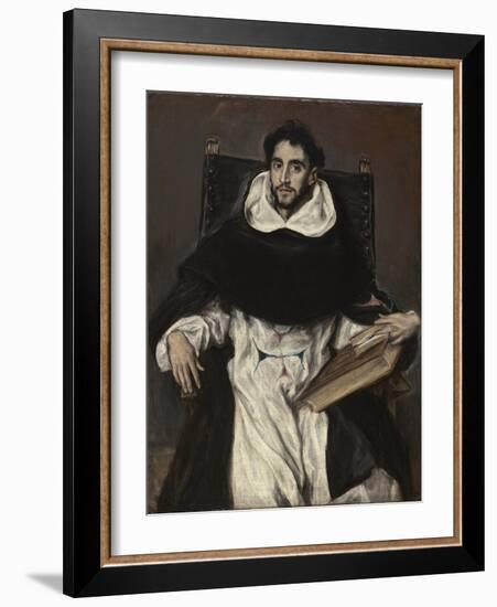 Fray Hortensio Felix Paravicino-El Greco-Framed Photographic Print
