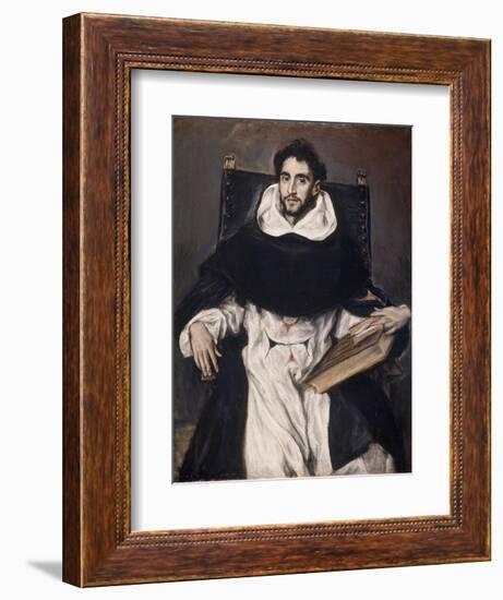 Fray Hortensio Felix Paravicino-El Greco-Framed Giclee Print